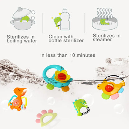 Hola - Dinosaur Rattles