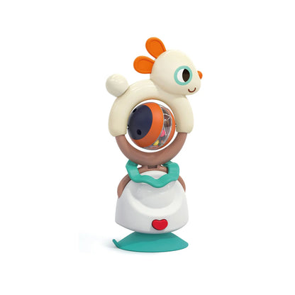 Hola 2-in-1 High Chair Toys & Baby Rattle - Rabbit