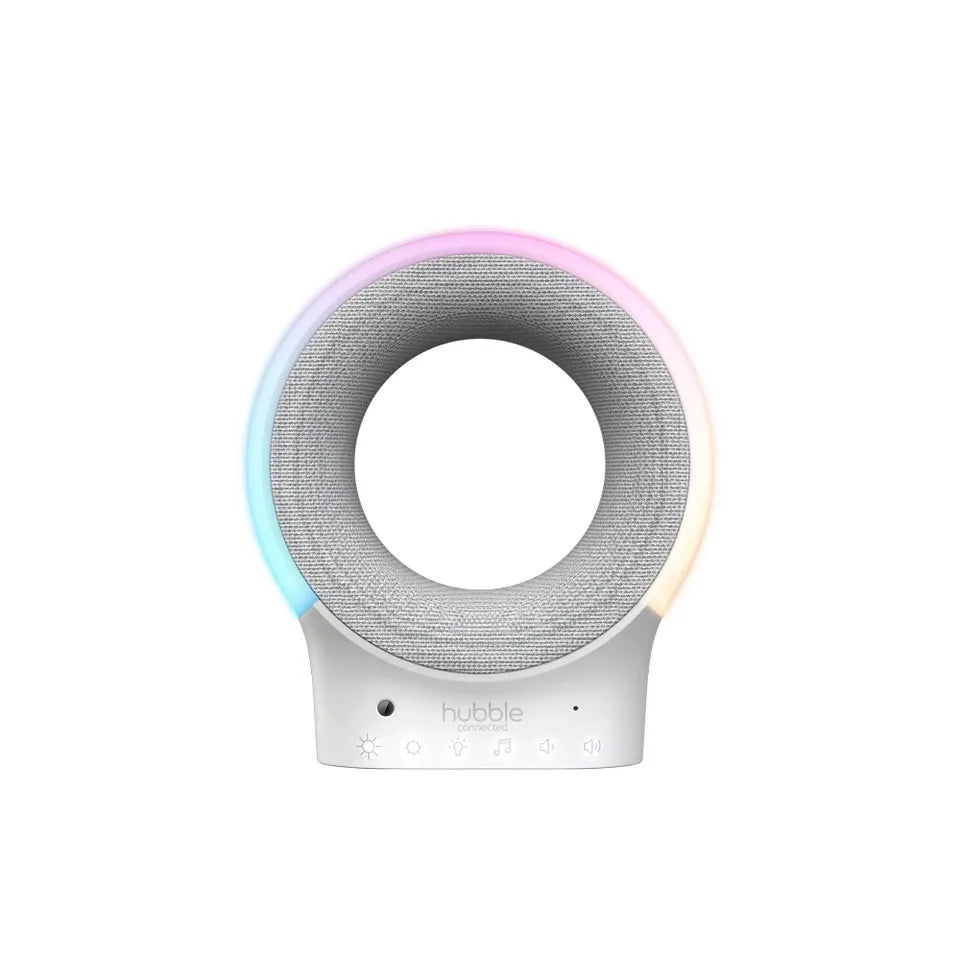 Hubble Eclipse Baby Audio Monitor & Soother - White