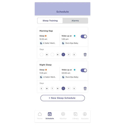 Hubble Eclipse Baby Audio Monitor & Soother - White