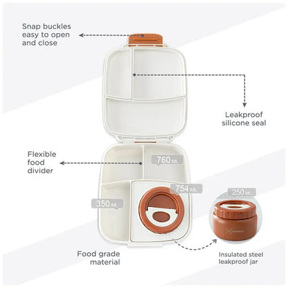 HYDROBREW Mega Flex Bento w/ Steel Insulated Container