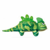 Imac Plush Iguana with Plastic Back Dog Toy