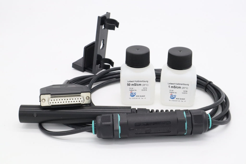 IKS Aquastar Conductivity Module For IKS Aquarium Automation System, Electronic Adapter, Electrode & Calibration Fluid