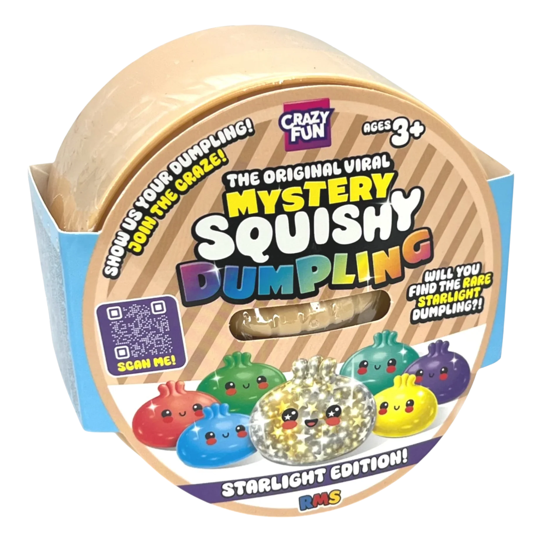 RMS Squishy Bun Rainbow Mystery Squishy 