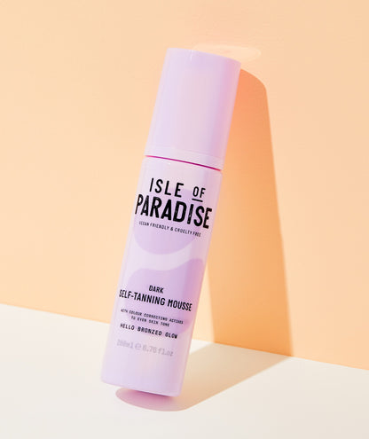 Isle of Paradise Self-Tanning Mousse - Dark 200ml