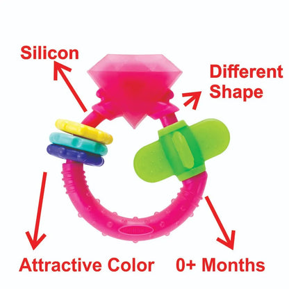 Infantino - Chew & Play Ring Teether