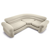 Intex - Corner Inflatable Sofa - White - (L 257 x B 203 x H 76 cm)