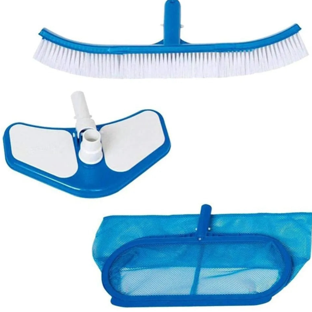 Intex - Deluxe Cleaning Kit - Blue and White