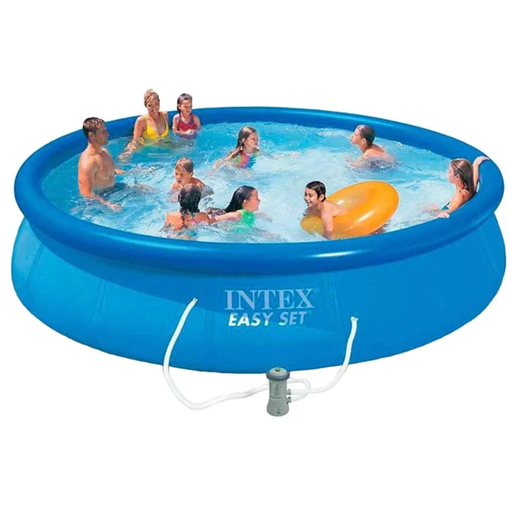 Intex - Easy Pool - Blue - (L 457 x B 84 x H 66cm)