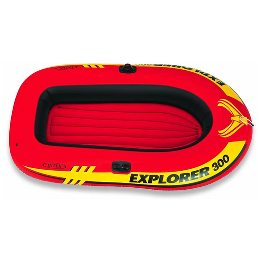 Intex - Explorer 300 Boat Set - Red