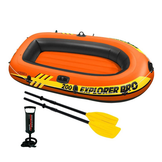 Intex - Explorer Pro200 Boat Set - Orange