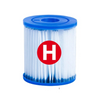Intex - Filter Cartridge H - Blue - (L 10 x B 9 cm)