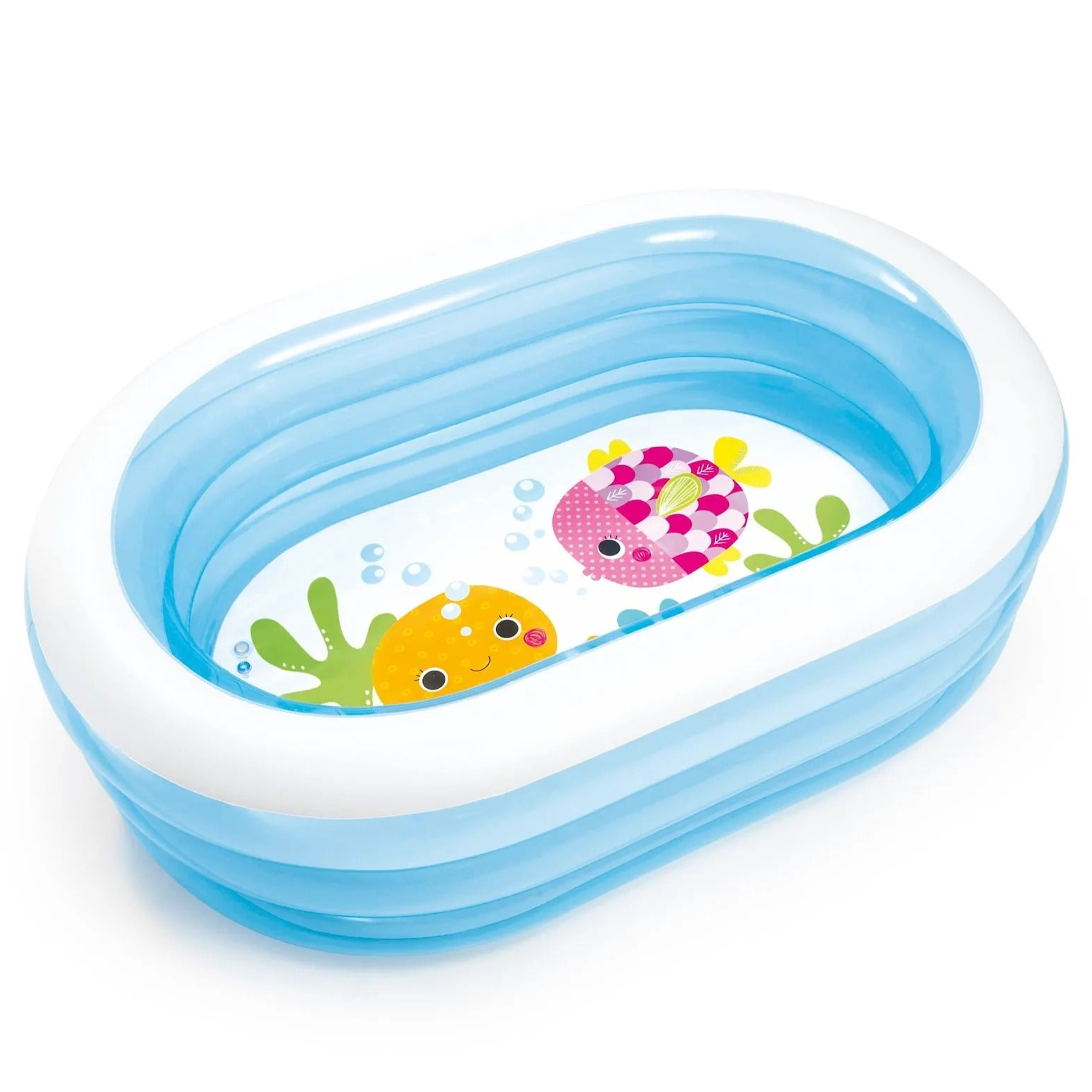 Intex - Oval Whale Fun Pool - Blue