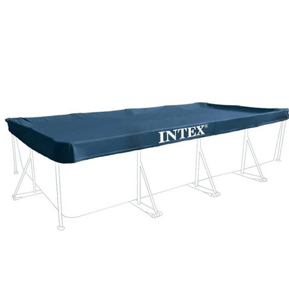 Intex - Rectangular Pool Cover 4.5 x 2.2 Meters - Blue - (L 450 x B 220 cm)