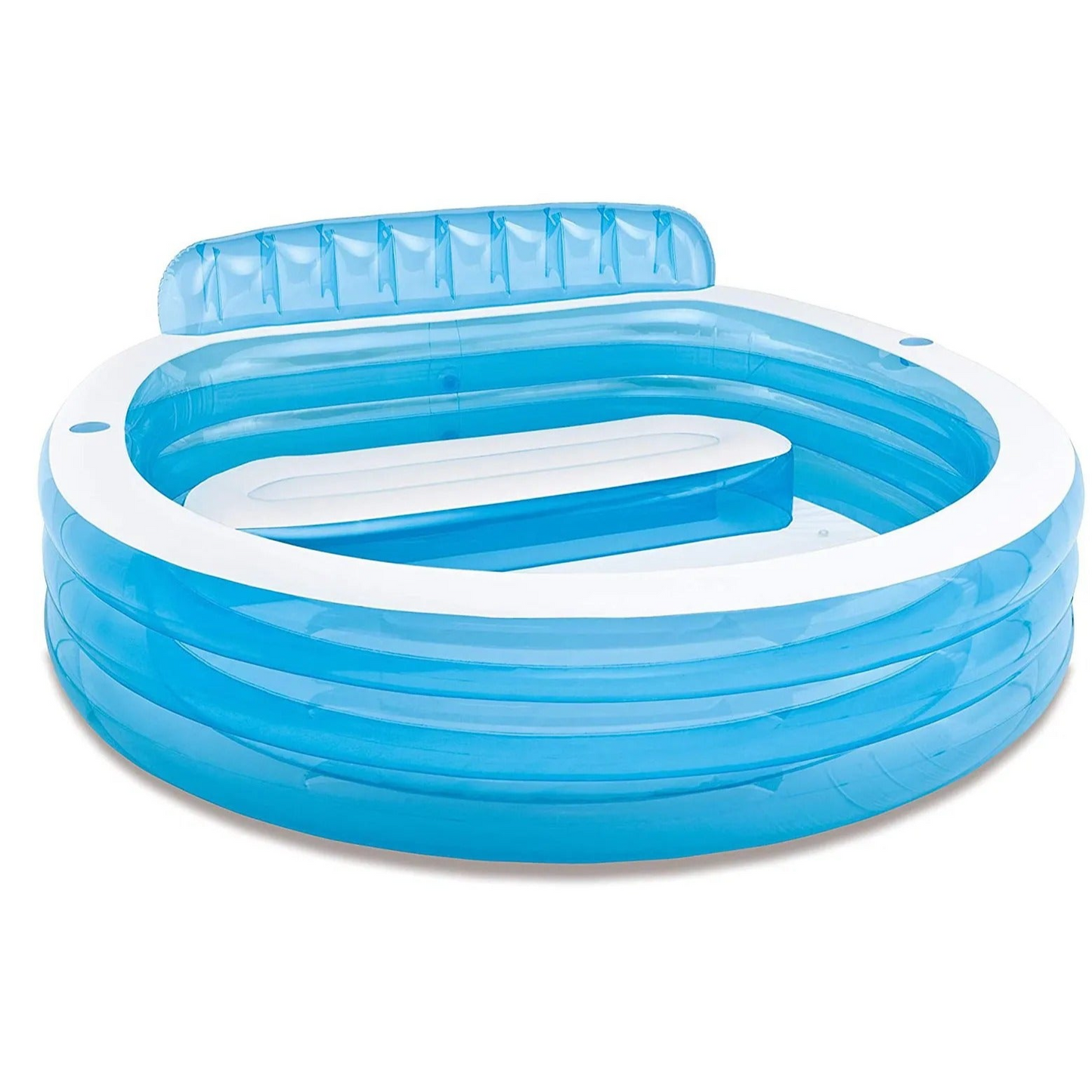 Intex - Swim Center Family Lounge Pool - Blue - (L 224 x B 216 x H 76 cm)