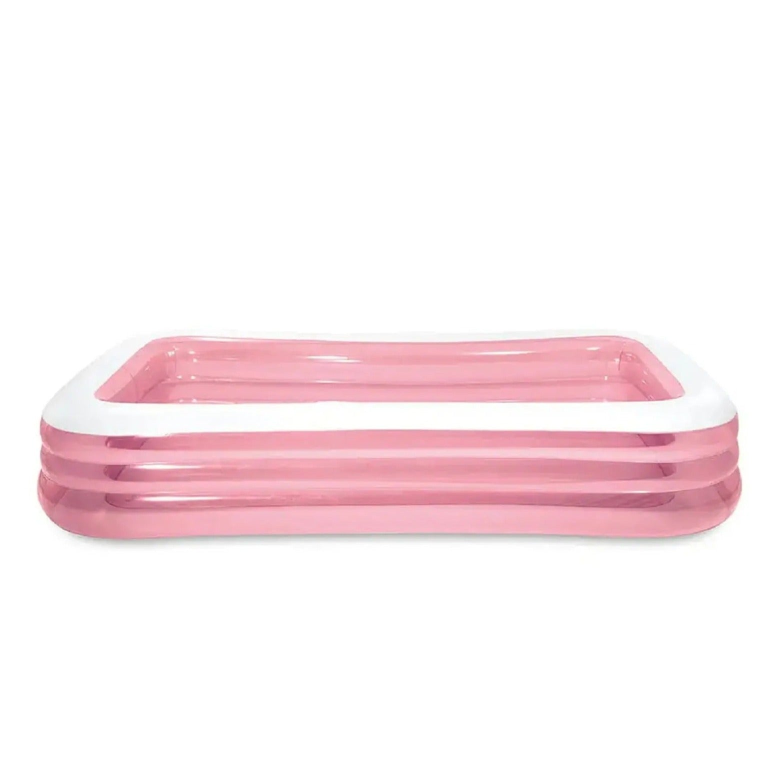 Intex - Swim Center Inflatable Family Pool - Aqua Pink - (L 304.8 x W 182.8 x H 55.8 cm)