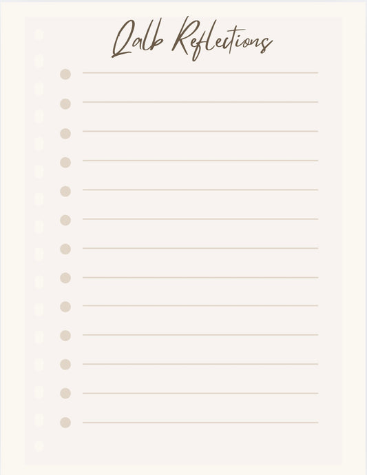 Islamic Journal (Digital PDF) – 30,Days of Heartfelt Reflection & Renewal