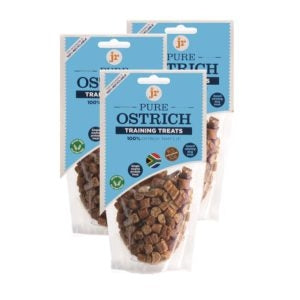 Jr Pet Products Pure Ostrich Training Treats 85gm