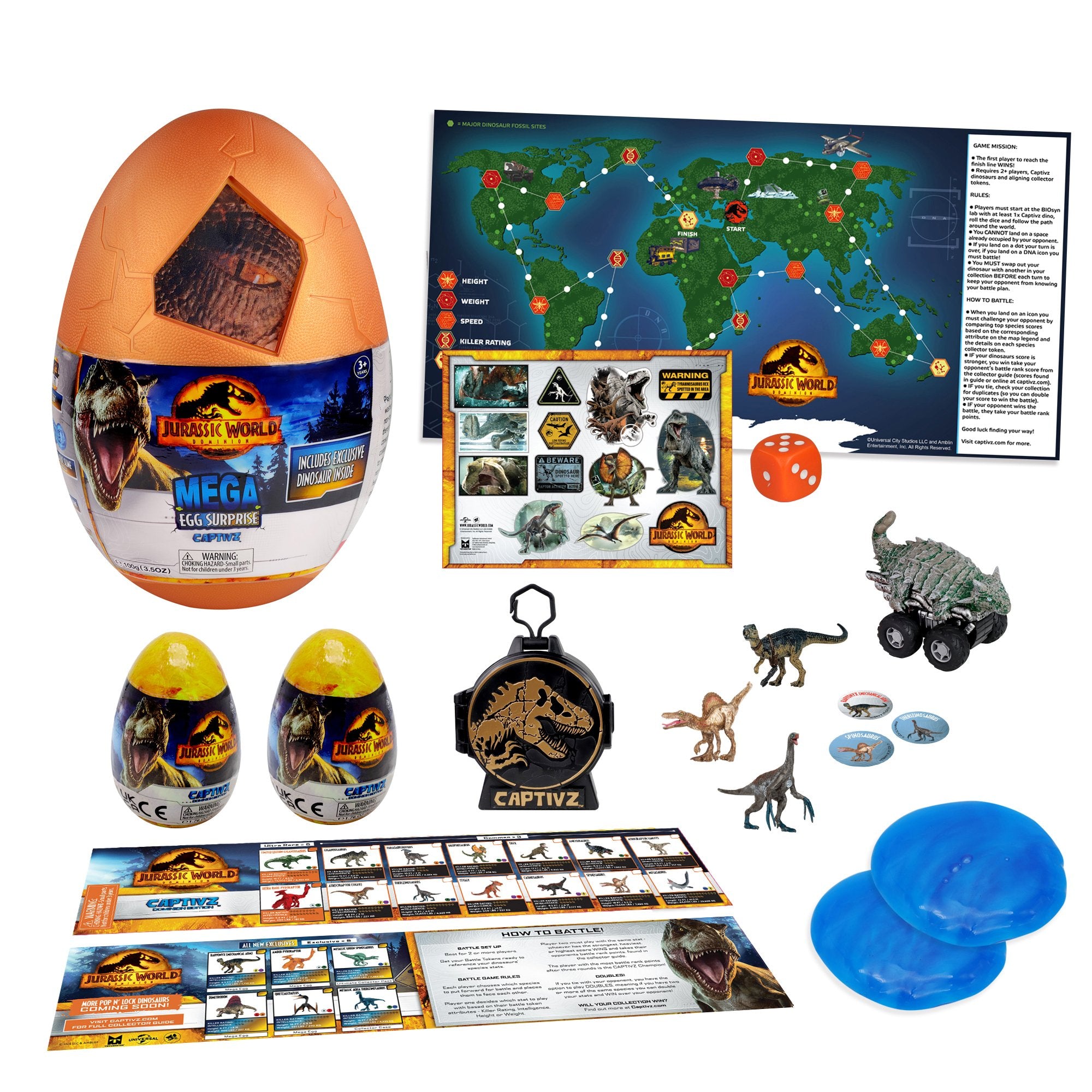 Jurassic World - CAPTIVZ Dominion Edition Mega Egg