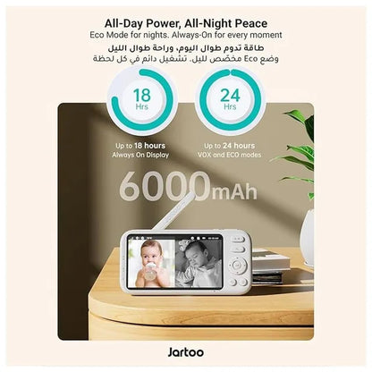 Jartoo Baby Monitor with Two Cameras