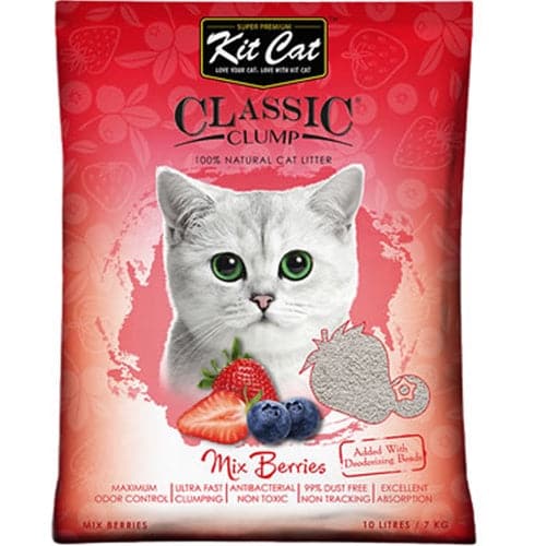 Kit Cat Classic Clump Mix Berries 10L