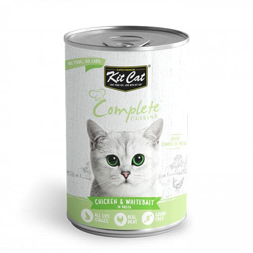 Kit Cat Complete Cuisine Chicken And Whitebait In Broth 150gm