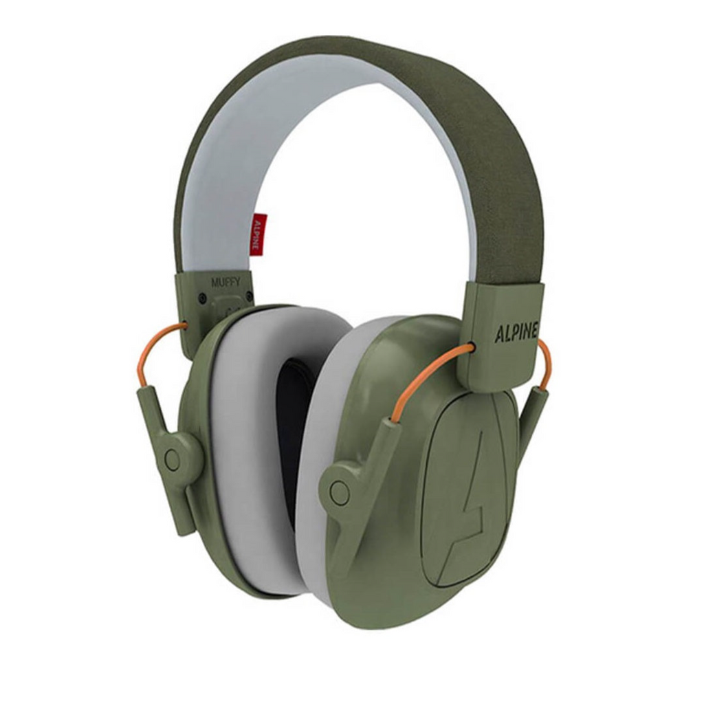 Alpine - Kids Muffy Protection Headphones Olive Green Color