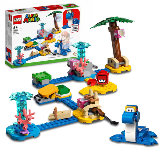 LEGO Super Mario Dorrie’s Beachfront 71398 Expansion Set
