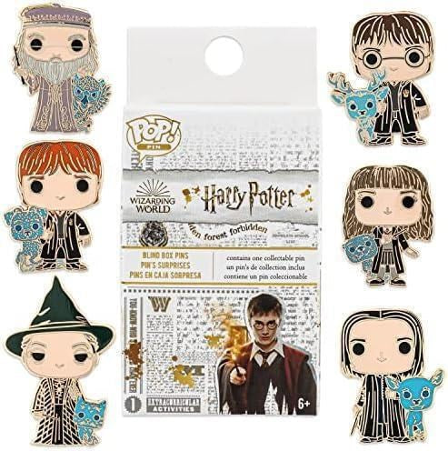 Funko - Loungefly!  - Blind Box Pin -  Harry Potter Stained Glass