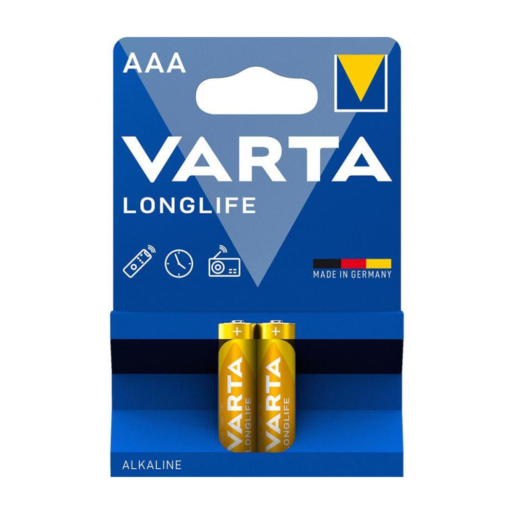 Varta Longlife Battery AAA - Pack of 2