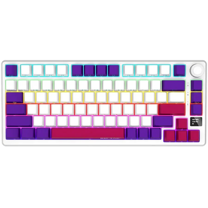 LORGAR KBP7075W Wireless 75% Mechanical Gaming Keyboard Pro White