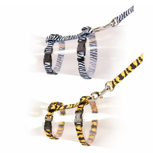 Duvo+ Big Cat Walking Set Zoo Mixed Colors 30-50cm / 12Mm - 125cm