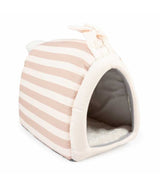 Duvo+ Striped Rabbit House Plush Multicolour