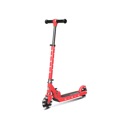 Lit Starship 2 Wheel Scooter - Candy Red