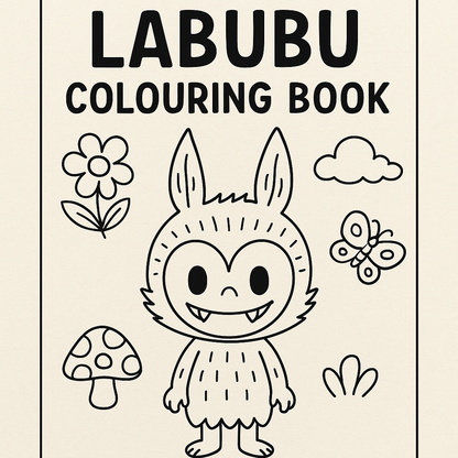 Labubu Digital Colouring Book (PDF)