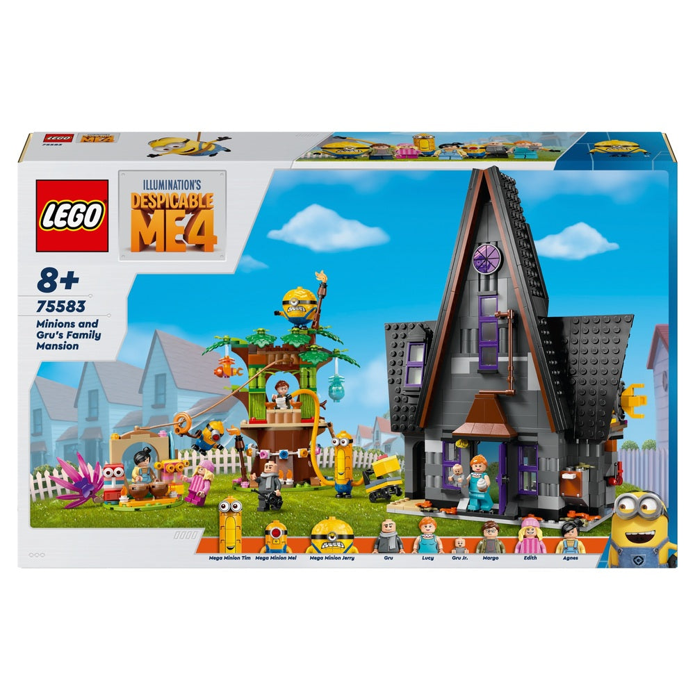 Lego - Minions and Gru's Family Mansion Playset