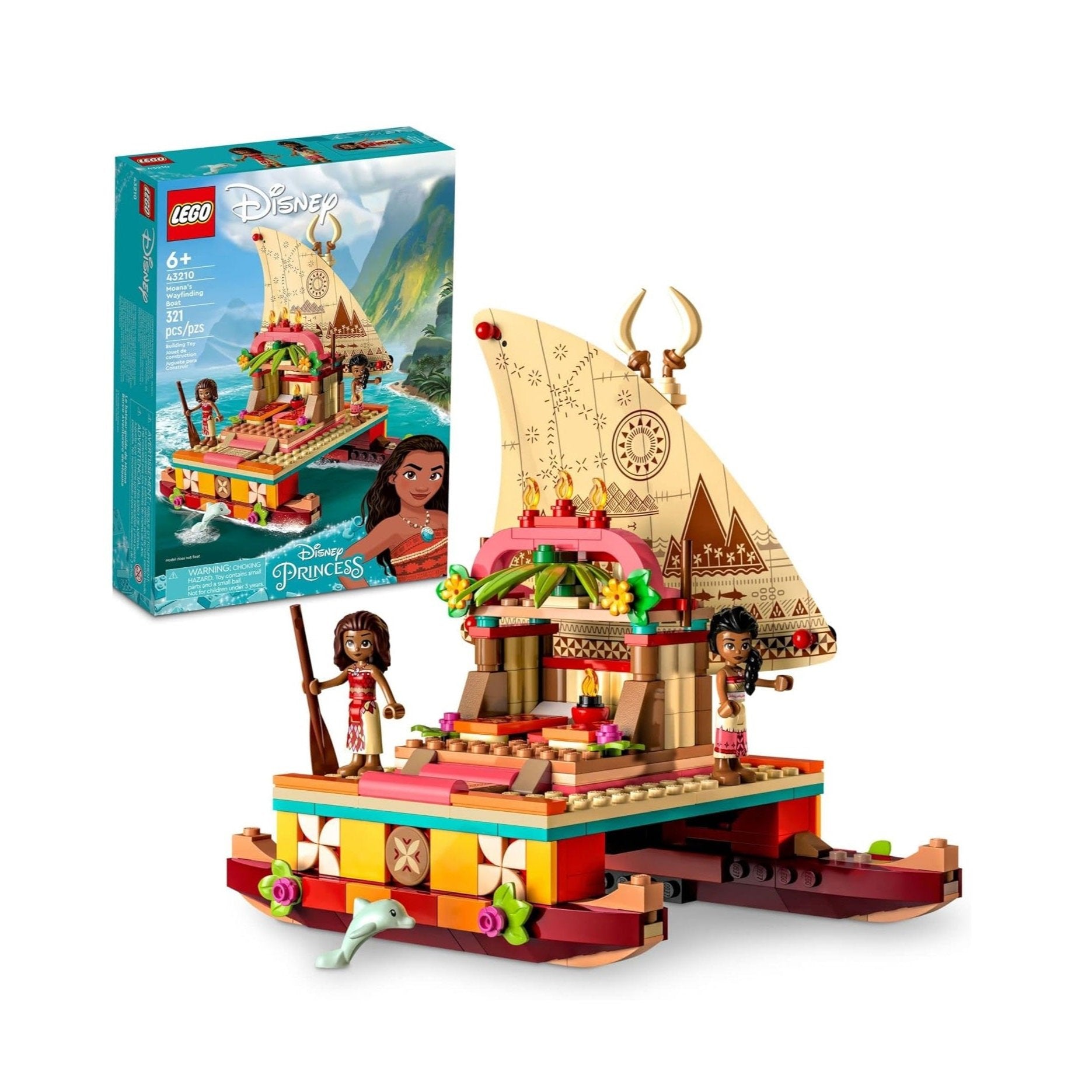 Lego - Moana's Wayfinding Boat Set