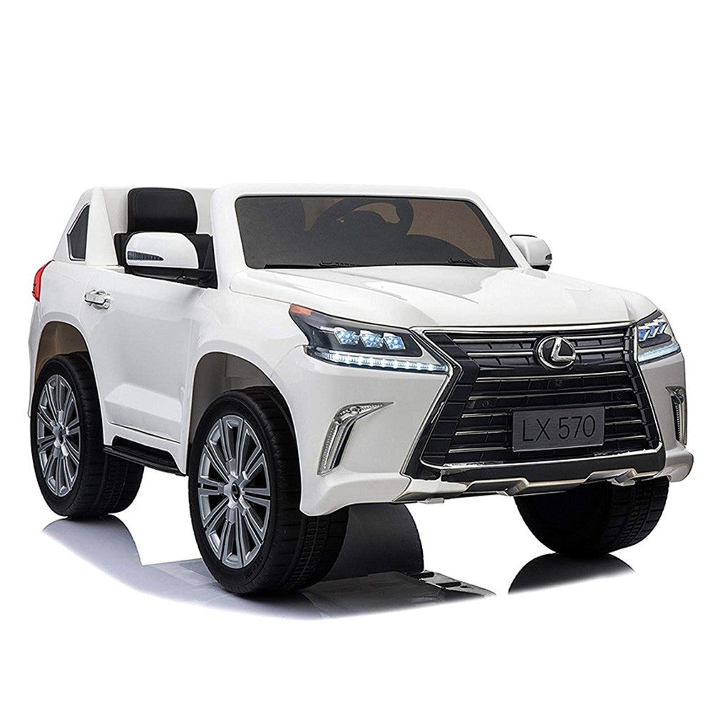 Lexus 570- Kids Ride On Lexus 2 Seater – White