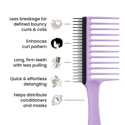 Tangle Teezer Comb - Lilac/Black