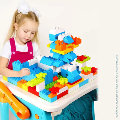 Little Story - 2-In-1 Table & Magnetic Learning Board Set with Chair