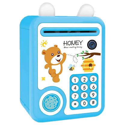 Little Story - Cute Piggy Bank with Fingerprint Lock And Music