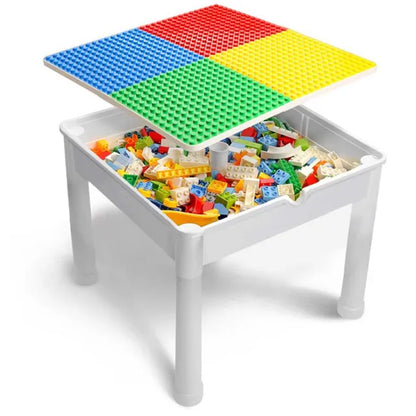 Little Story - 4 In 1 Activity And Block Table With 350 Blocks - Extra Large