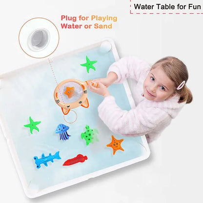 Little Story - 4 In 1 Activity And Block Table With 350 Blocks - Extra Large
