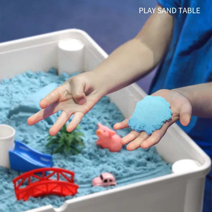 Little Story - 4 In 1 Activity And Block Table With 350 Blocks - Extra Large