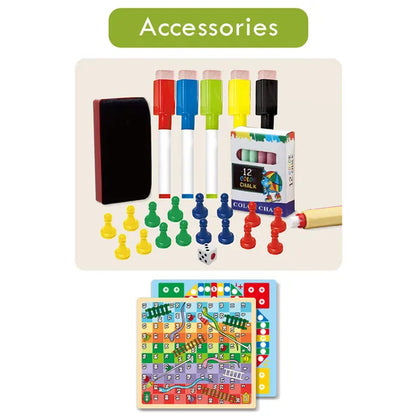 Little Story - Drawing Board - 31pcs with Board Game - Green