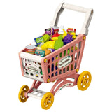 Little Story - Market Shopping Cart Toy Set - 56pcs