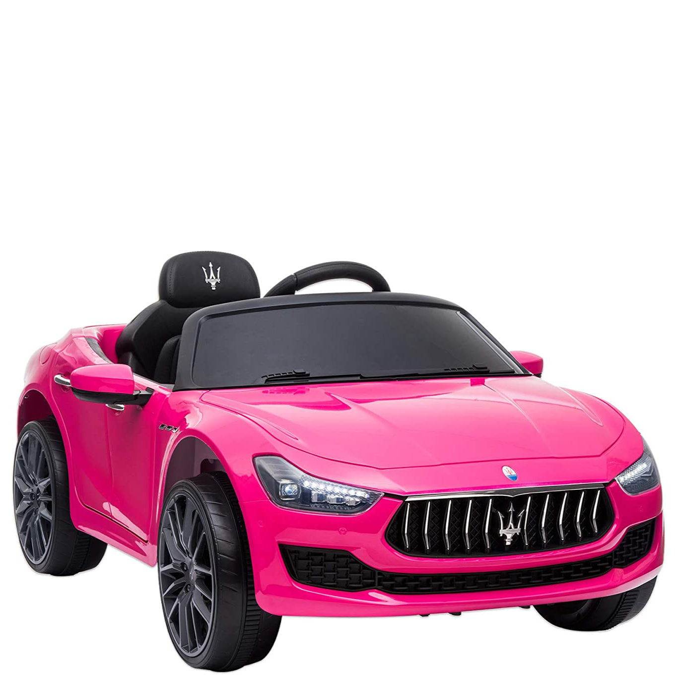 Maserati Kids Rechargeable Car Vehicle w/ MP3 Remote Control Pink-S302