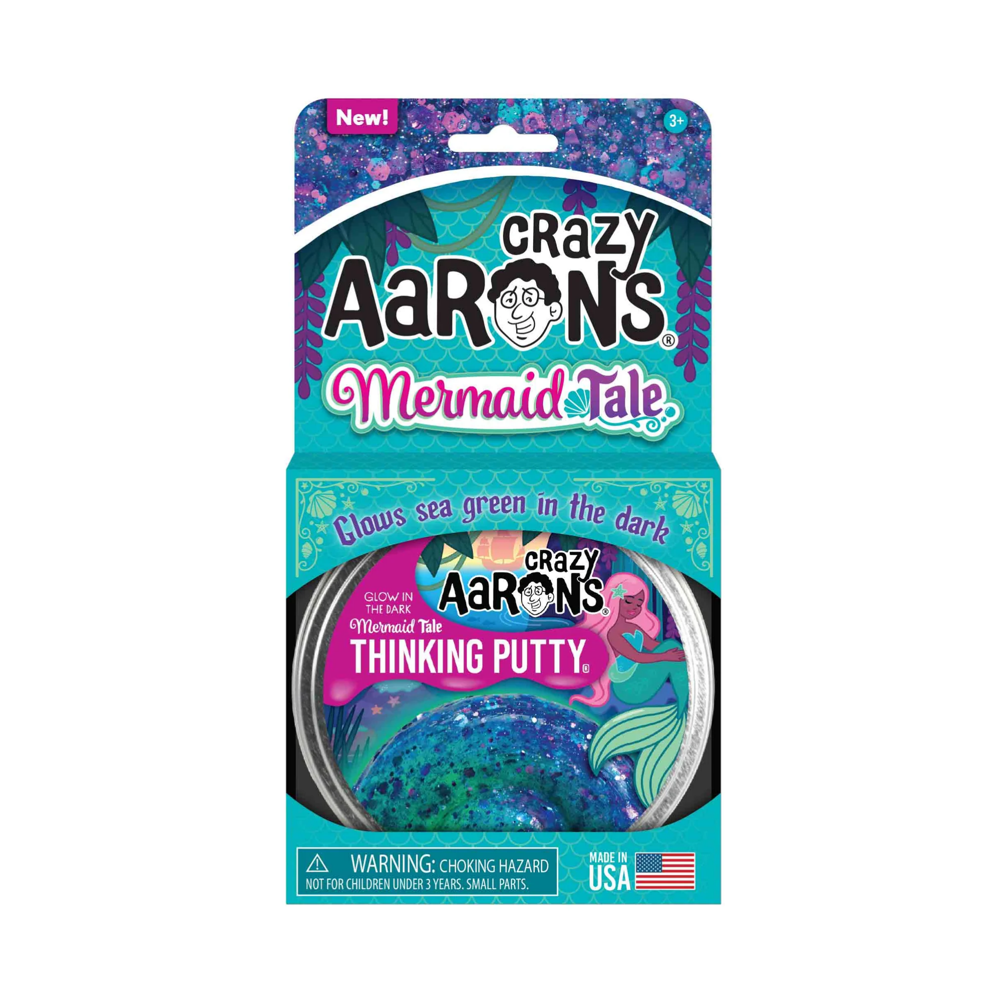 Crazy Aaron's Glowbright Collections - Mermaid Tale