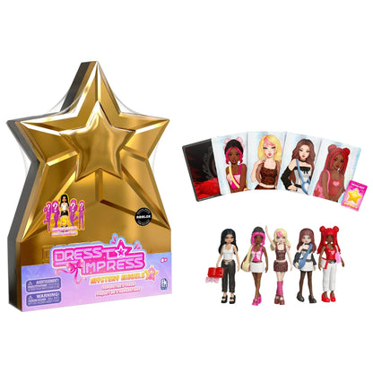 Phatmojo Roblox Dress To Impress Mystery Small Doll 5 Pack Superstar 1