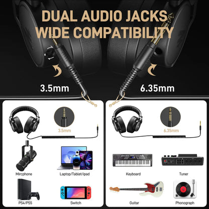 MAONO MH700 Monitoring Headphones